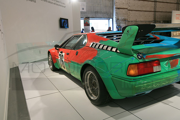 Art Car N. 4 Andy Warhol BMW M1 Group 4 circa 1979