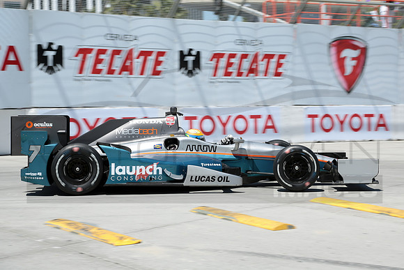 No. 7 Dallara-Honda DW12 - James Jakes