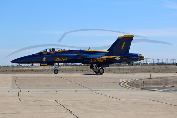 McDonnell Douglas F/A-18C-25-MC Hornet (Lot 10) Blue Angel 1
