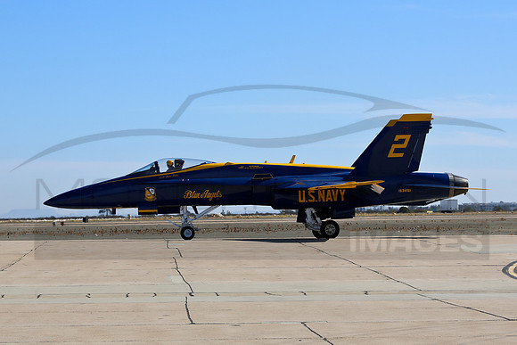 McDonnell Douglas F/A-18C-25-MC Hornet (Lot 10) Blue Angel 2