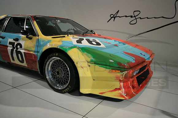 Art Car N. 4 Andy Warhol BMW M1 Group 4 circa 1979