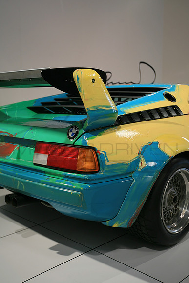 Art Car N. 4 Andy Warhol BMW M1 Group 4 circa 1979