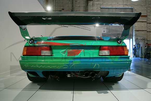 Art Car N. 4 Andy Warhol BMW M1 Group 4 circa 1979