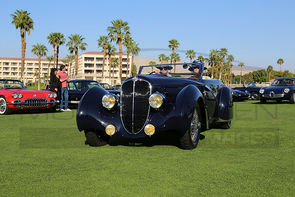 1936 Delehaye 135 Competition Convertable