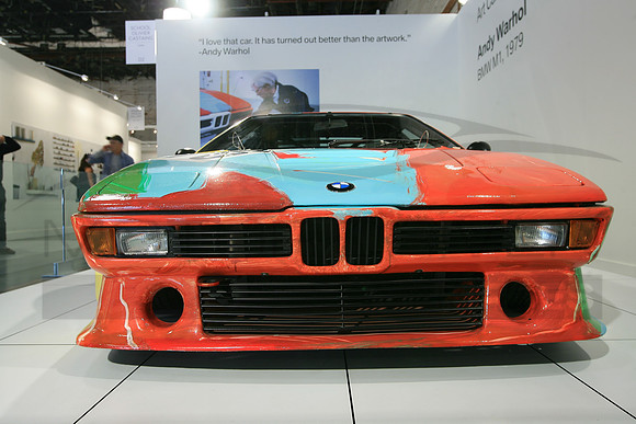 Art Car N. 4 Andy Warhol BMW M1 Group 4 circa 1979