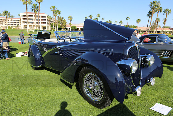 1936 Delehaye 135 Competition Convertable